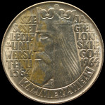 LaZooRo: Poljska 10 Zlotych 1964 BU Jagiello