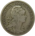 LaZooRo: Portugal 50 Centavos 1928 VF