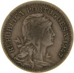 LaZooRo: Portugalska 50 Centavos 1947 XF