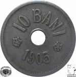 LaZooRo: Romunija 10 Bani 1905 F