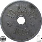 LaZooRo: Romunija 10 Bani 1906 F