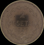 LaZooRo: Španija 2 Pesetas Euzkadi 1937 UNC