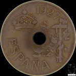 LaZooRo: Španija 25 Centimos 1927 XF