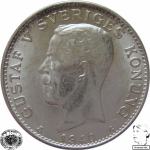 LaZooRo: Švedska 1 Krona 1940 UNC - Srebro