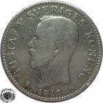 LaZooRo: Švedska 2 Kronor 1912 VF/XF redkejši - Srebro