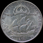 LaZooRo: Švedska 2 Kronor 1938 UNC – srebro