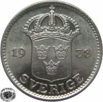 LaZooRo: Švedska 25 Ore 1938 PROOF - Srebro