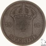 LaZooRo: Švedska 50 ore 1912 VF - srebro