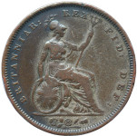 LaZooRo: Velika Britanija 1 Penny 1826 PROOF
