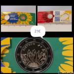 Litva 2 euro 2023 BU v kartici