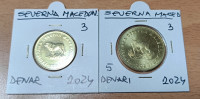 SEVERNA MAKEDONIJA  1 in 5 DENARI  2024