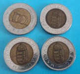 MADŽARSKA 100 forint 6 različnih kovancev