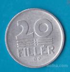 MADŽARSKA - 20 filler 6 različnih kovancev