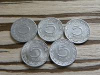 Madžarska 5 fillerjev  1962,1964 ali 1970
