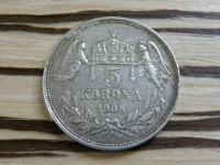 Madžarska 5 kron 1908