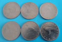 MADŽARSKA 50 forint 6 različnih kovancev