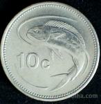 LaZooRo: Malta 10 Cents 1998 XF/UNC