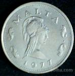 LaZooRo: Malta 2 Cents 1977 XF/UNC a