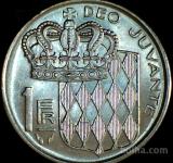 LaZooRo: Monako 1 Franc 1982 aUNC