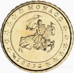 Monako, 10 centov letnik 2003