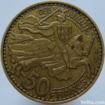 LaZooRo: Monako 50 Francs 1950 VF/XF