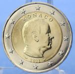 Monako - Albert II - 2 evra - 2011