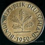 LaZooRo: Nemčija 1 Pfennig 1950 F UNC a