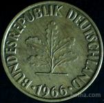 LaZooRo: Nemčija 10 Fenigov Pfennig 1966 F