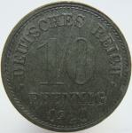 LaZooRo: Nemčija 10 Pfennig 1920 UNC