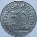 LaZooRo: Nemčija 10 Pfennig 1921 D XF/UNC