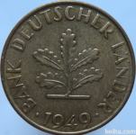 LaZooRo: Nemčija 10 Pfennig 1949 F XF