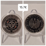 Nemčija 11 euro barvni srebrnik (0.500 čistine) 2024 UEFA Euro