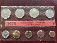 Nemčija 1975 SET 5, 2, 2, 1 MARKA DM + 20, 10, 5. 2. 1 PFENNIG "F"