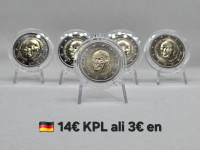 Nemčija 2 euro 2026 Adenauer