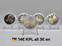 Nemčija 2 euro 2026 Bremen