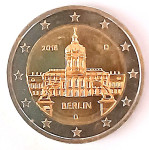 Nemčija, 2 evra, spominski kovanec 2018 (Berlin)