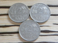 Nemčija 2 marki 1951 F G J