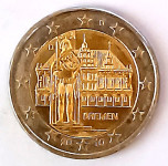 Nemčija, 2 € spominski kovanec 2010 (Bremen)
