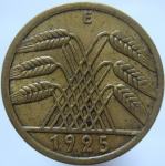 LaZooRo: Nemčija 5 Pfennig 1925 E XF/UNC
