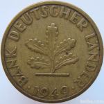 LaZooRo: Nemčija 5 Pfennig 1949 F VF