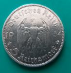 Nemčija 5 ReichsMark 1934 A srebrnik Cerkev