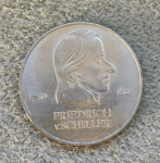 Nemčija DDR 20 Mark 1972 Schiller