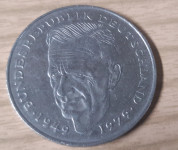 NEMČIJA kovanec 2 mark 1990 F  Schumacher