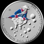 Nemčija srebrnik , 300.obletnica rojstva BARONA MUNCHAUSENA