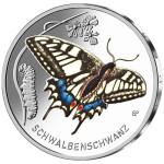 Nemški kovanec, 5 evrov, SWALLOWTAIL