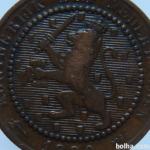 LaZooRo: Nizozemska 1 Cent 1880 VF/XF