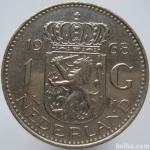 LaZooRo: Nizozemska 1 Gulden 1968 XF/UNC