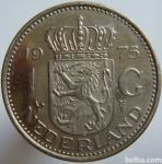 LaZooRo: Nizozemska 1 Gulden 1975 XF/UNC proof verzija