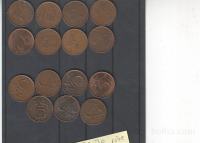 NIZOZEMSKA - 15 kovancev različnih letnic - (msmk)