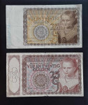 NIZOZEMSKA 25 GULDEN / GULDNOV 1943